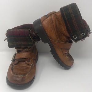 Polo Leather Toddler sz 12 Boot Shoe